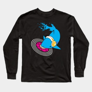 DJ Shark Long Sleeve T-Shirt